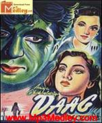 Daag 1952 movie poster