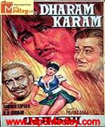 Dharam Karam 1975 movie poster