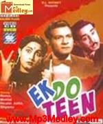 Ek Do Teen 1953 movie poster