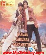 Ganga Jamuna Saraswati 1988 movie poster