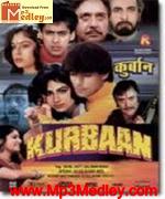 Kurbaan 1991 movie poster