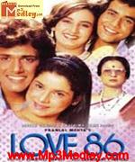 Love 86 1986 movie poster