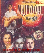 Majboori 1954 movie poster