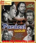 Pardesi 1957 movie poster