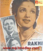 Raakhi 1949 movie poster