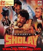 Sholay 1975 movie poster