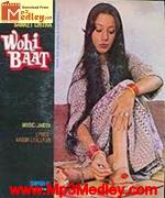 Wohi Baat 1977 movie poster