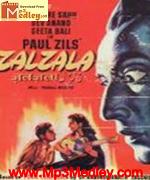 Zalzala 1952 movie poster